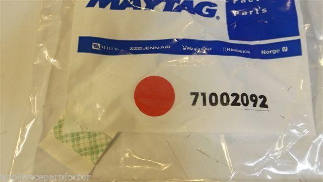 WHIRLPOOL STOVE 71002092 DBL SIDED TAPE NEW IN BAG WHIRLPOOL STOVE 71002092 DBL SIDED TAPE NEW IN BAG